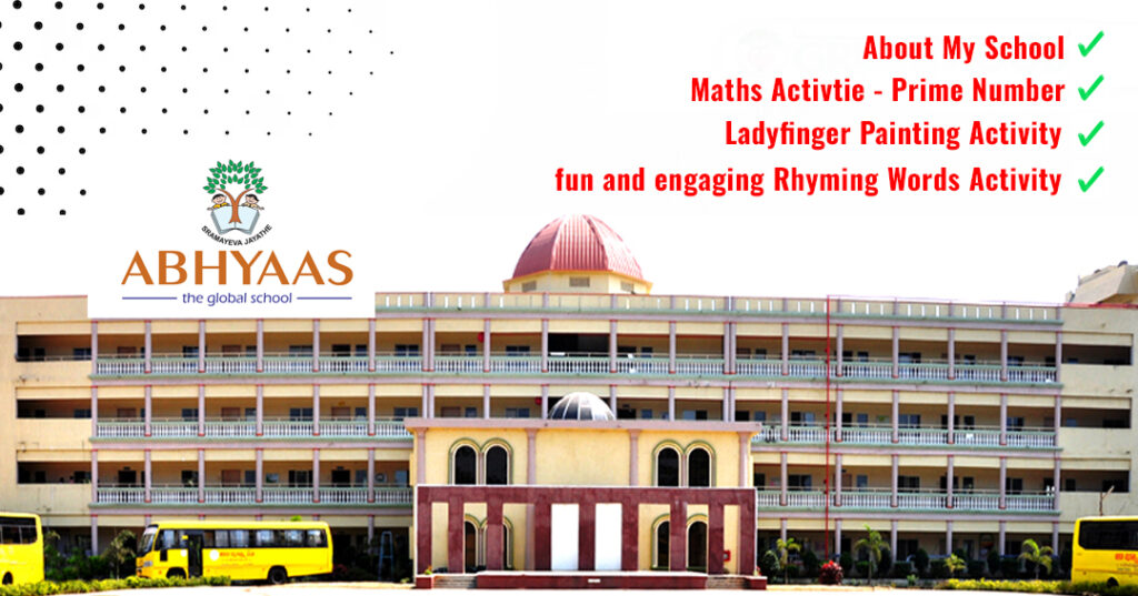 Pre-Primary activities