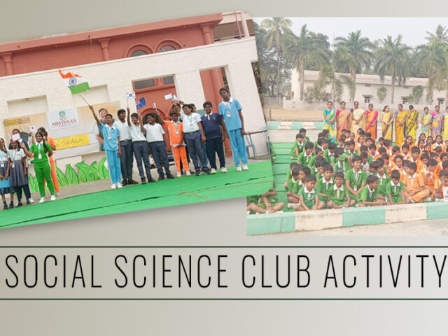Social Science Club Activity